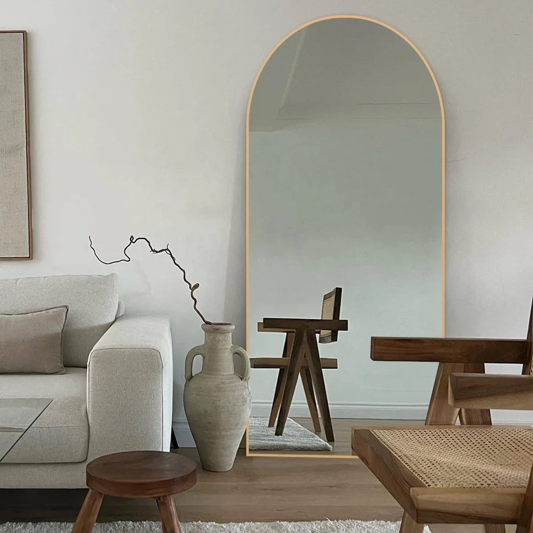 Modern European Extra Large Arch Full Body Length Mirror