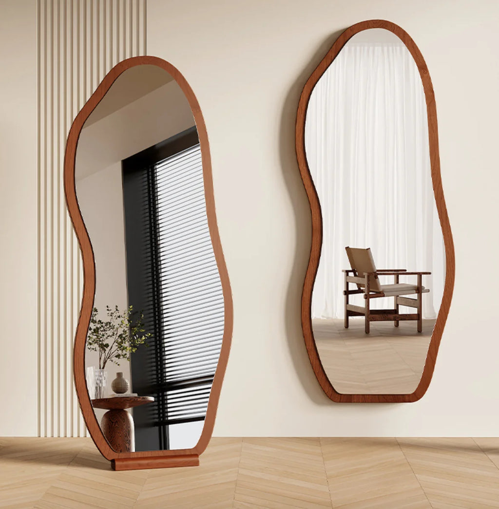 Luxury Chinese Style Full-Length Dressing Mirror