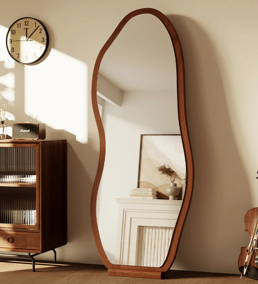 Luxury Chinese Style Full-Length Dressing Mirror