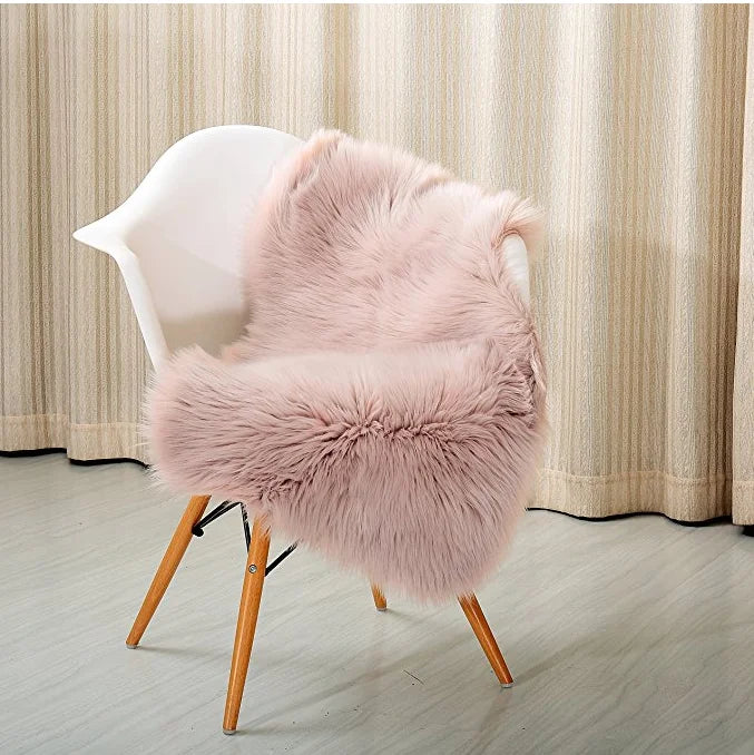 Artificial Throw Blankets Faux Fur Area Rugs