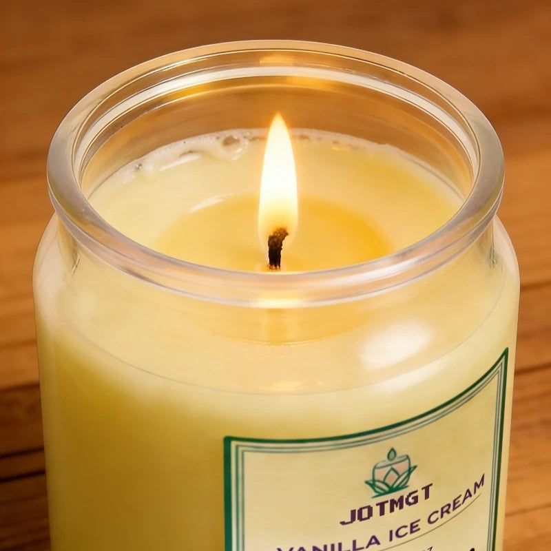 8.8 oz Vanilla Ice Cream Plant Essence Fragrance Candle
