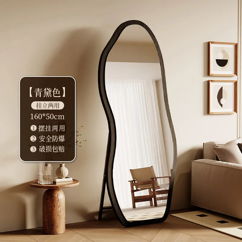 Luxury Chinese Style Full-Length Dressing Mirror