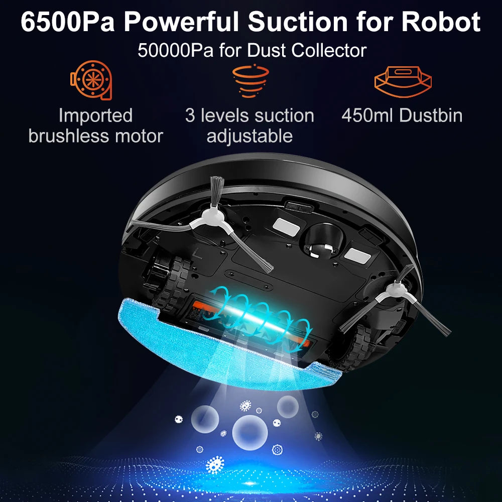 Robot Vacuum Cleaner K30 with Self Emptying